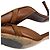 Mules con tacco Gucci Horsebit in pelle marrone - vista 7