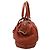 Borsa Satchel 2 vie Gucci Guccissima Sukey in pelle Rust Orange - vista 3