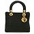 Borsa Dior Lady Dior Cannage Medium Nero