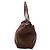 Valentino Garavani Rockstud Tote Bag Medium aus braunem Leder Rot Bordeaux - Ansicht 3