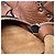 Valentino Garavani Rockstud Tote Bag Medium aus braunem Leder Rot Bordeaux - Ansicht 8