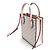 Michael Kors Mini Tote Borsa a tracolla 2 vie in PVC Rosa - vista 2