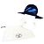 Cappello Hermès in lana e seta blu - vista 2