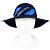 Cappello Hermès in lana e seta blu - vista 3