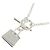 Hermès Collana Hermes Amulette Kelly 925 Silver Argento Metallico - vista 4