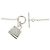 Hermès Collana Hermes Amulette Kelly 925 Silver Argento Metallico - vista 5