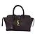 Yves Saint Laurent Borsa a mano in pelle Saint Laurent Paris Downtown Baby Cabas Marrone