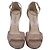 Sandali con plateau Jimmy Choo Max 150 in glitter rosa - vista 2