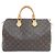 Borsa Boston Louis Vuitton Speedy 35 Monogram Marrone