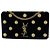 Autre Marque Sac à épaule Saint Laurent Medium Kate en daim noir clouté