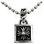 Collana Croce Chrome Hearts 925 Argento Metallico
