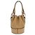 Borsa a tracolla Loewe Balloon Bag Small in vitello Marrone - vista 2