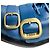 Stivaletti stringati Tod's in pelle blu - vista 12