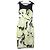Vestido sin mangas de jacquard floral Dries Van Noten Amarillo