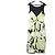Vestido sin mangas de jacquard floral Dries Van Noten Amarillo - vista 2