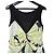 Vestido sin mangas de jacquard floral Dries Van Noten Amarillo - vista 4