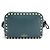 Valentino Garavani Rockstud Camera Leather Blu
