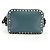 Valentino Garavani Rockstud Camera Leather Blu - vista 2