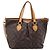 Louis Vuitton Palermo Monogram Canvas PM Marrone - vista 2