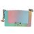 Chanel Rainbow Boy Flap Quilted Painted Caviar Old Medium Multicolore