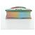 Chanel Rainbow Boy Flap Quilted Painted Caviar Old Medium Multicolore - vista 5