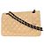 Chanel Classic Double Flap Quilted Lambskin Small Beige - vista 2