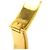 Hermès Bracciale Rigido Hermes Clic Clack H D'oro Bianco sporco - vista 11