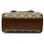 Borsa a tracolla mini Gucci Interlocking G GG Supreme Beige - vista 3