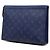 Louis Vuitton Taigarama Pochette Voyage MM Blu - vista 2