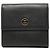 Chanel Coco Mark Bi-fold Geldbörse Schwarz