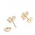 Brincos Van Cleef & Arpels Frivole Mini Stud Earrings - vista 3