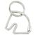 Hermès Hermes Cheval 077216FJ Schlüsselanhänger Silber