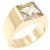 Anello Cartier Tank in oro giallo