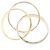 Anillo Cartier Trinity 18K Oro Rosa Blanco y Amarillo - vista 3