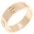 Bague Cartier Love en or rose 18K