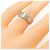 Anello Cartier Love in oro bianco - vista 4