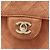 Bolso de hombro Chanel de gamuza rosa - vista 5