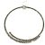 Collana Choker Miu Miu Argento Bianco - vista 5