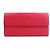 Portafoglio lungo Louis Vuitton in pelle Epi rossa
