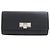 Bottega Veneta Black Leather Long Wallet