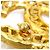 Spilla Chanel in metallo dorato D'oro - vista 7