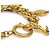 Bracciale con ciondolo dorato Chanel Mademoiselle D'oro - vista 9