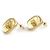 Orecchini a lobo Chanel Coco Mark D'oro - vista 3