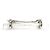 Pasador Chanel Clear Silver Plata