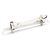 Pasador Chanel Clear Silver Plata - vista 4