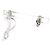 Pasador Chanel Clear Silver Plata - vista 5