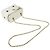 Vanity Borsa a tracolla Chanel in pelle di vitello grana Off-White Bianco sporco - vista 10