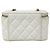 Vanity Borsa a tracolla Chanel in pelle di vitello grana Off-White Bianco sporco - vista 3