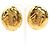 Orecchini Chanel Mademoiselle Metal Gold D'oro