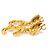 Orecchini a clip Chanel Gold D'oro - vista 4